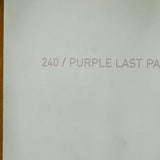 (Purple Number 9) (Fall 2001)