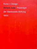 (Kunst + Design)(Donald Judd Preisträger der Stankowski-Stiftung 1993)